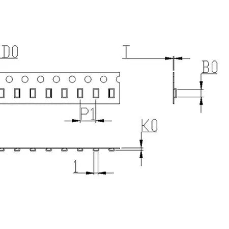 CHIP CAPACITOR CARRIER