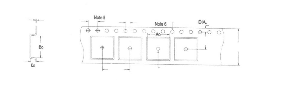 ABK 09.35 x 09.50 x 02.40mm, (65mpr)