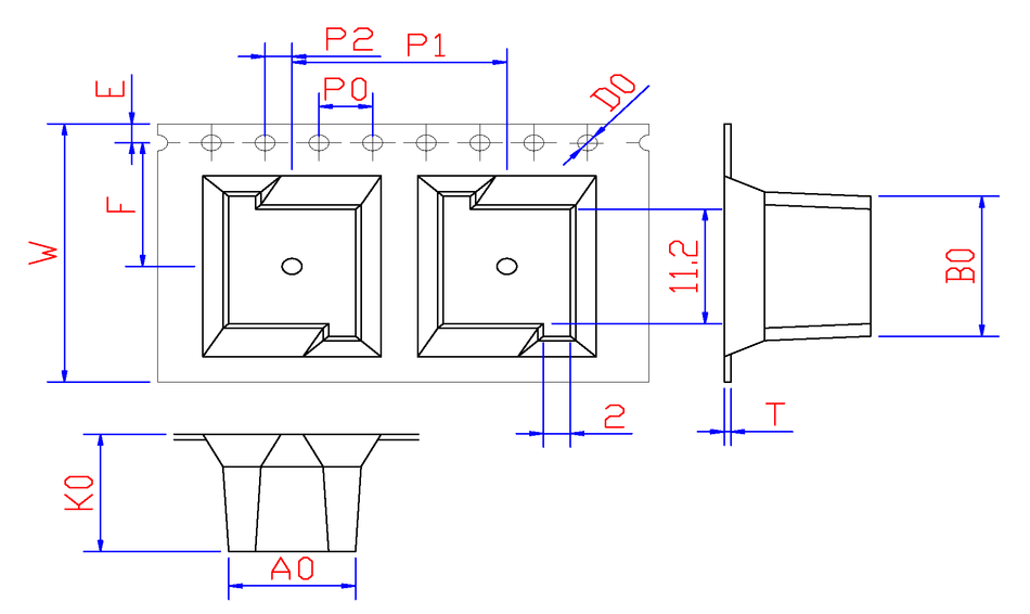 ABK 09.45 x 13.00 x 11.45 W24 P16, (18mpr)