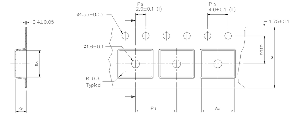 ABK 06.40 x 05.20 x 03.60mm W12, (60mpr)