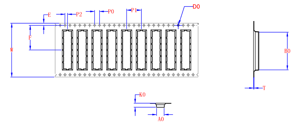 ABK 06.10 x 30.80 x 03.95mm W44 P12, (56mpr)