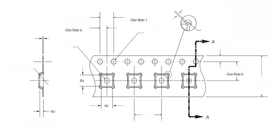 ABK 03.30 x 03.30 x 1.10mm, (99mpr)