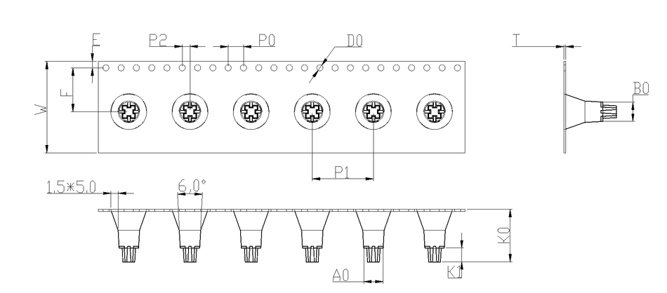 ABK 05.05 x 05.05 x 12.76mm, (17mpr)