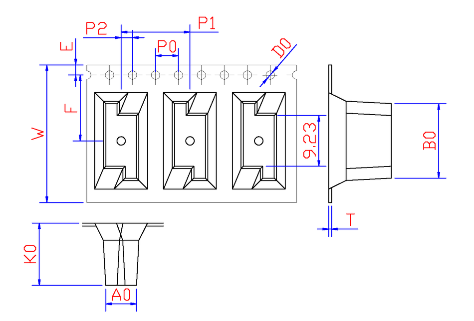 ABK 05.38 x 13.00 x 9.50mm W24 P12, (21mpr)