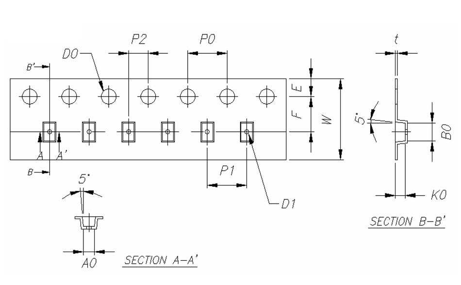 ABK 01.15 x 01.80 x 1.00mm W08 P04, (2,000mpr)