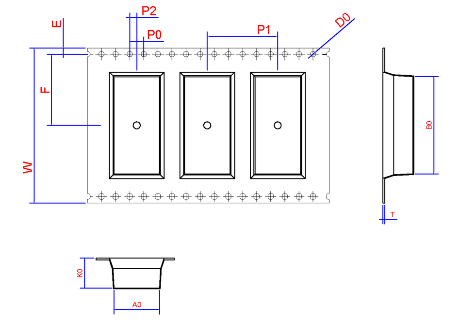 ABK 12.90 x 27.60 x 08.50mm W44 P20 (25mpr)