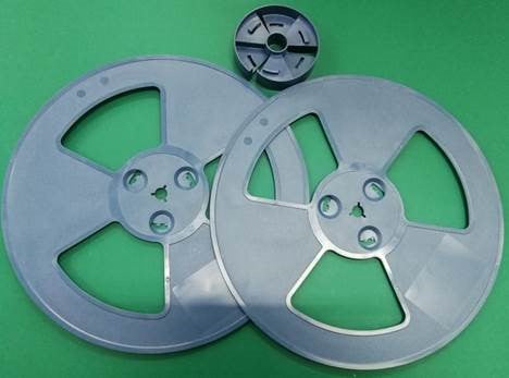 Flange 13in, 330mm for 12mm & Up, Dk Blue, 100/Box
