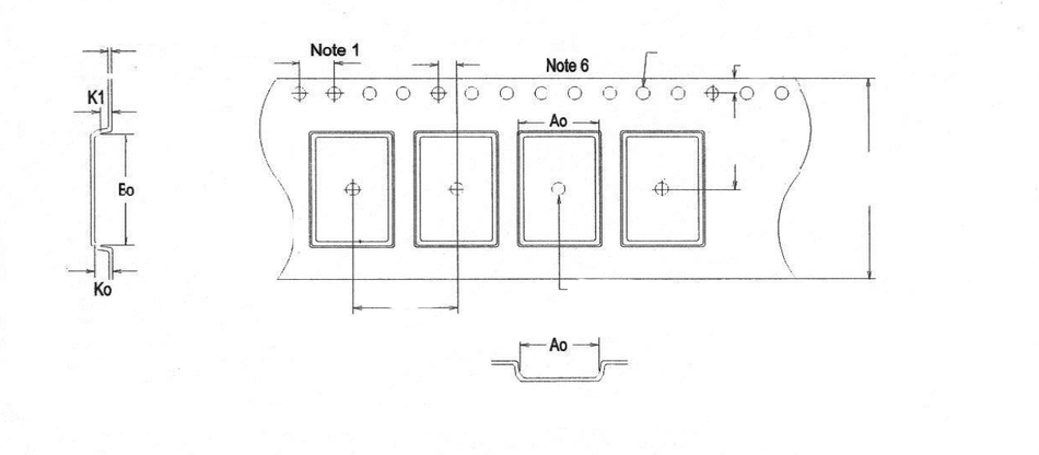 ABK 08.35 x 12.40 x 2.00mm, (96mpr)