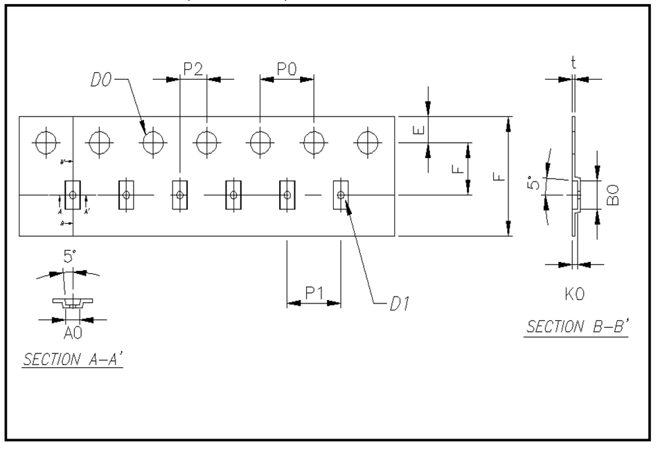 ABK 01.08 x 01.87 x 0.38mm W=08 P=04