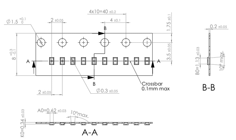 ABK 00.62 x 01.13 x 00.34mm W08 P02, (1,100mpr)