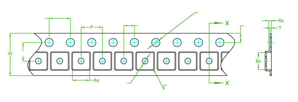 ABK 03.20 x 03.20 x 1.40mm