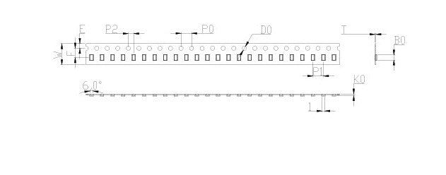 ABK 01.00 x 1.90 x 0.60mm, (500mpr)