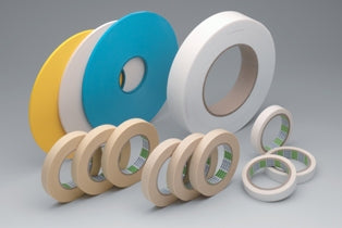Tape, Flat paper PSA Axial 6mm x 200m, Blue