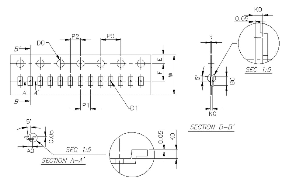 ABK 00.91 x 01.70 x 0.30mm W08 P02 (1,000mpr)