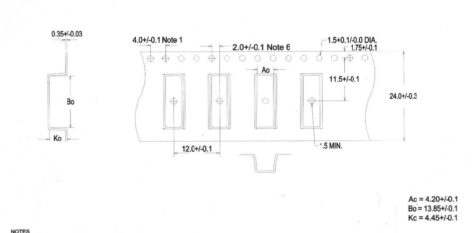 ABK 04.20 x 13.85 x 04.45mm