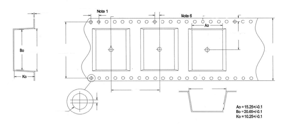 ABK 15.25 x 20.65 x 10.25mm, (20mpr)