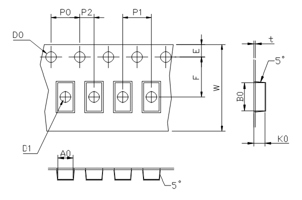 ABK 02.30 x 04.30 x 01.70mm W12 P04