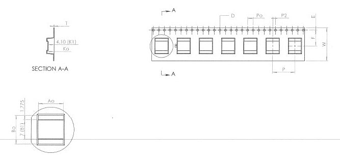 ABK 08.95 x 10.55 x 5.00mm