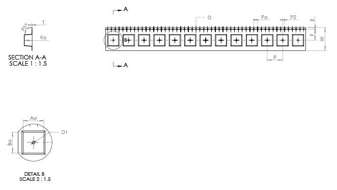 ABK 10.72 x 10.82 x 8.00mm