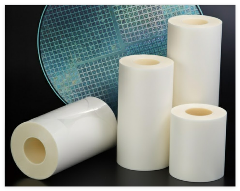 Dicing Tape, UV Glass, Ceramics 115µm PETlOO Acrylic 15 Colorless (Transparent)