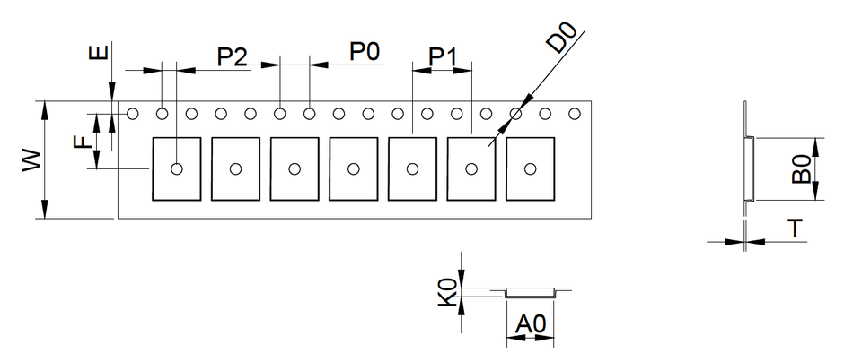 ABK 06.40 x 08.40 x 1.50mm, (100 mpr)