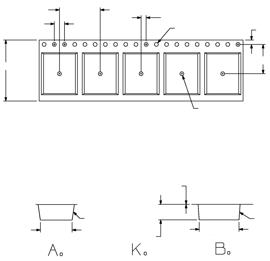 ABK 12.47 x 15.60 x 6.10mm