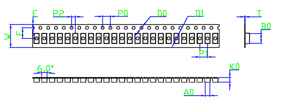 ABK 02.41 x 05.08 x 02.41mm W12 P04, (82mpr)