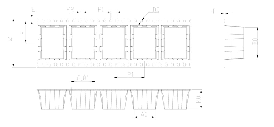 ABK 14.00 x 20.00 x 12.80mm W32 P20, (16mpr)